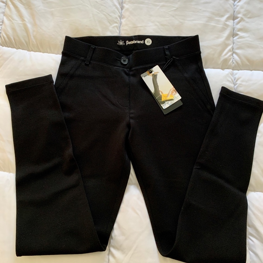 Betabrand Stretchy Yoga Dress Pants